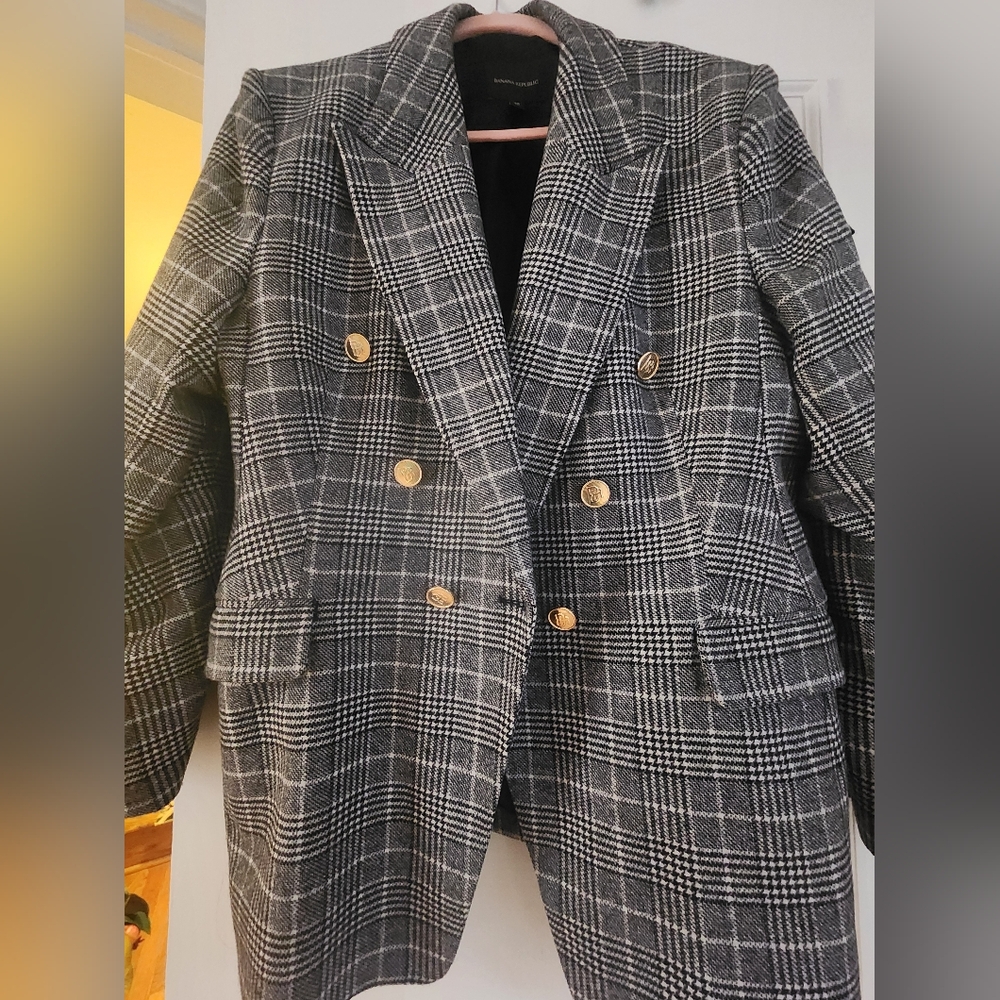 Like New Banana Republic Captain's Blazer, Size 20